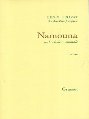cover image of Namouna ou la chaleur animale